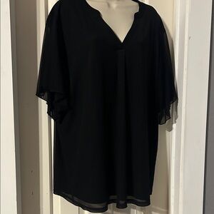 Chic Black Women's Blouse